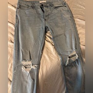 Topman Distressed Jeans